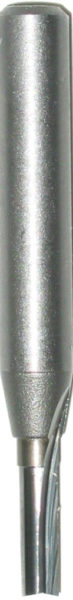 STRAIGHT FLUTE, 1/4″ SHANK, CARBIDE TIPPED BITS
